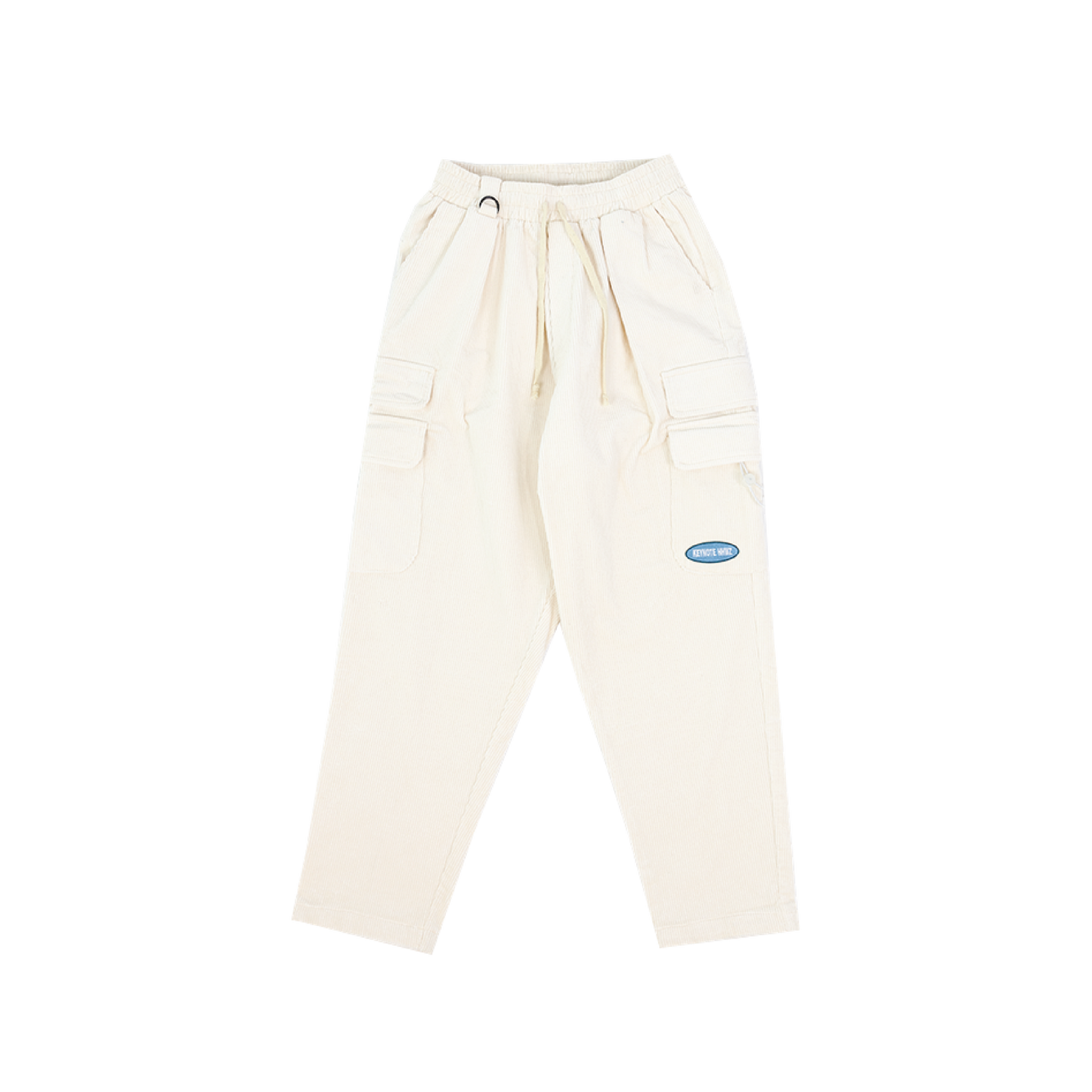 22 Corduroy Pants Off White