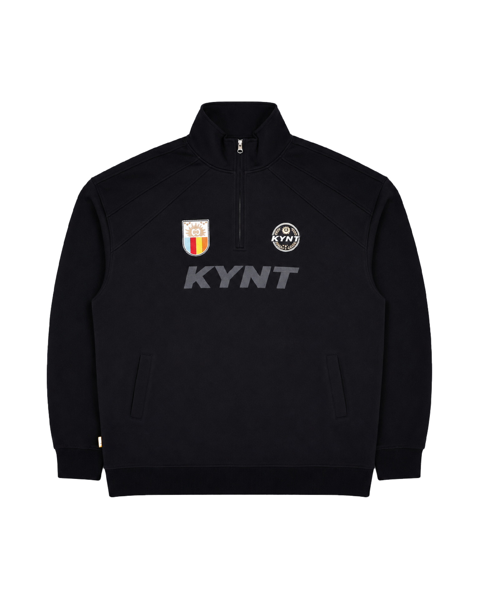 Half Zip Sports Sweatshirt Black – KEYNOTE HHWZ
