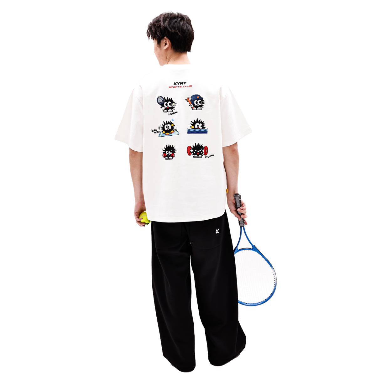 KEYNOTE | Sport Club Embroidery T-Shirt - SWAGANZ