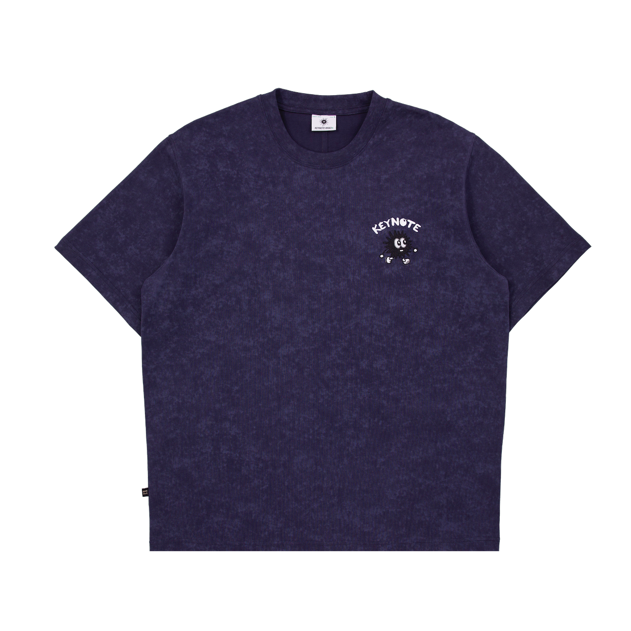 Earth Tide Core Basic Washed Tee Navy