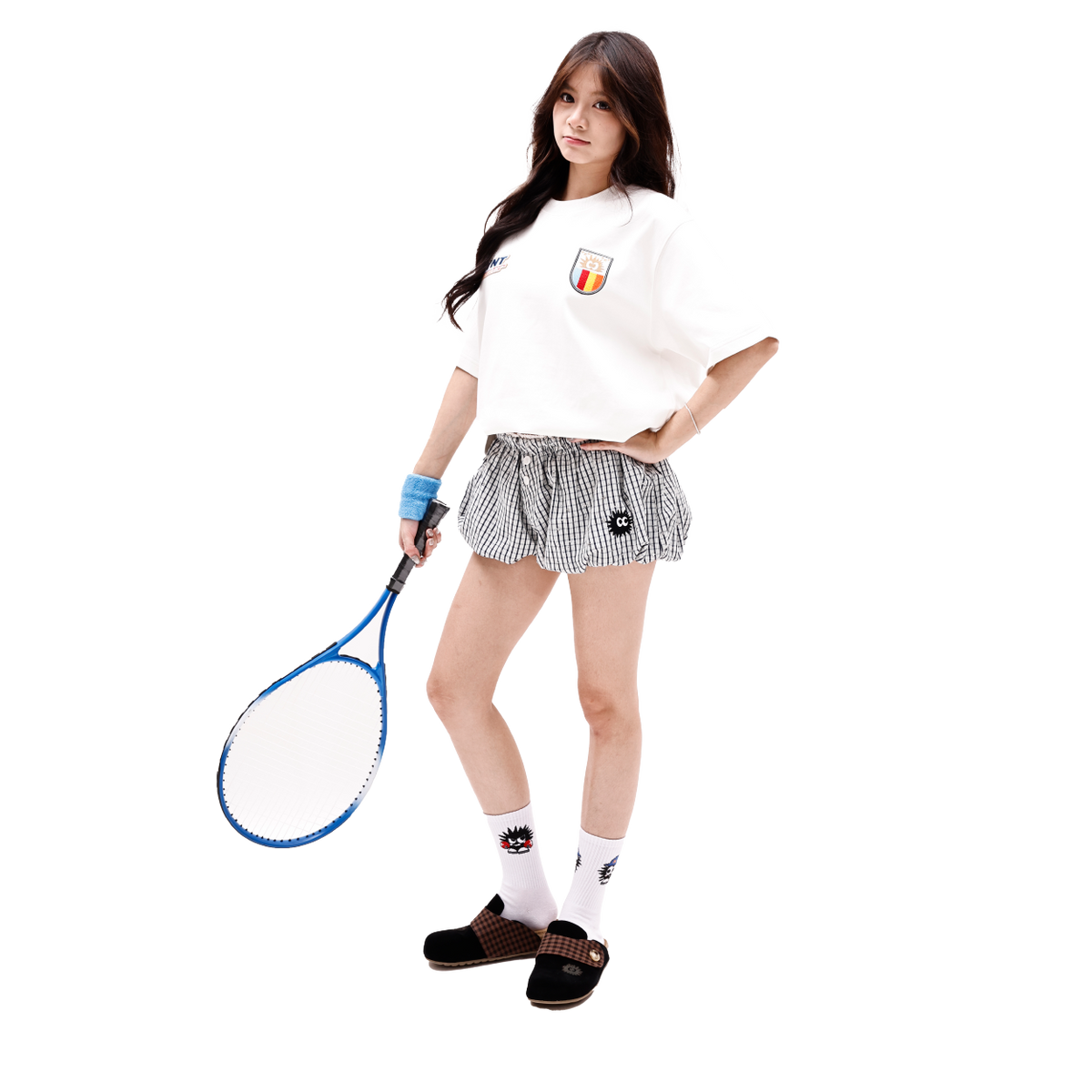 KEYNOTE | Sport Club Embroidery T-Shirt - SWAGANZ