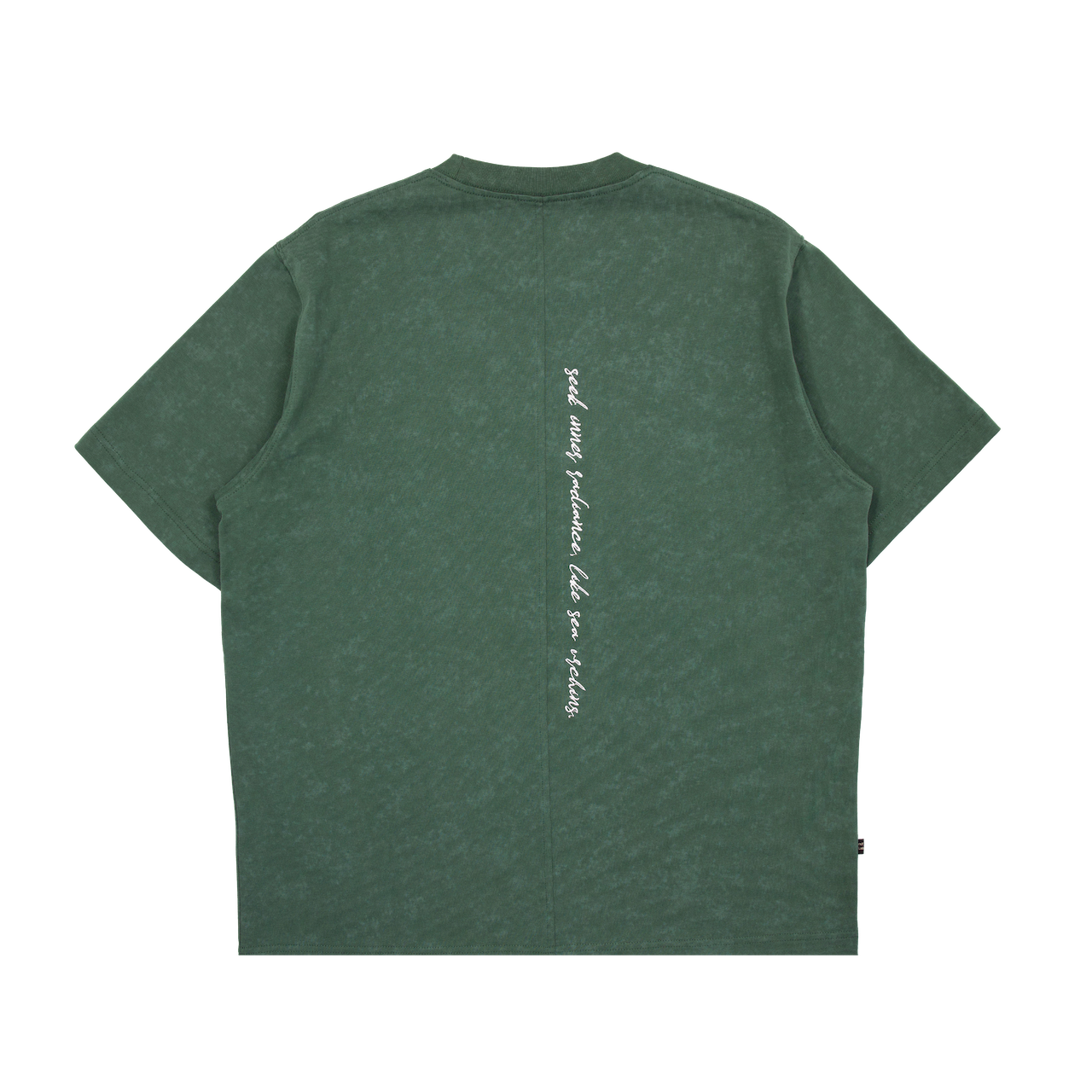 Earth Tide Core Basic Washed Tee Olive