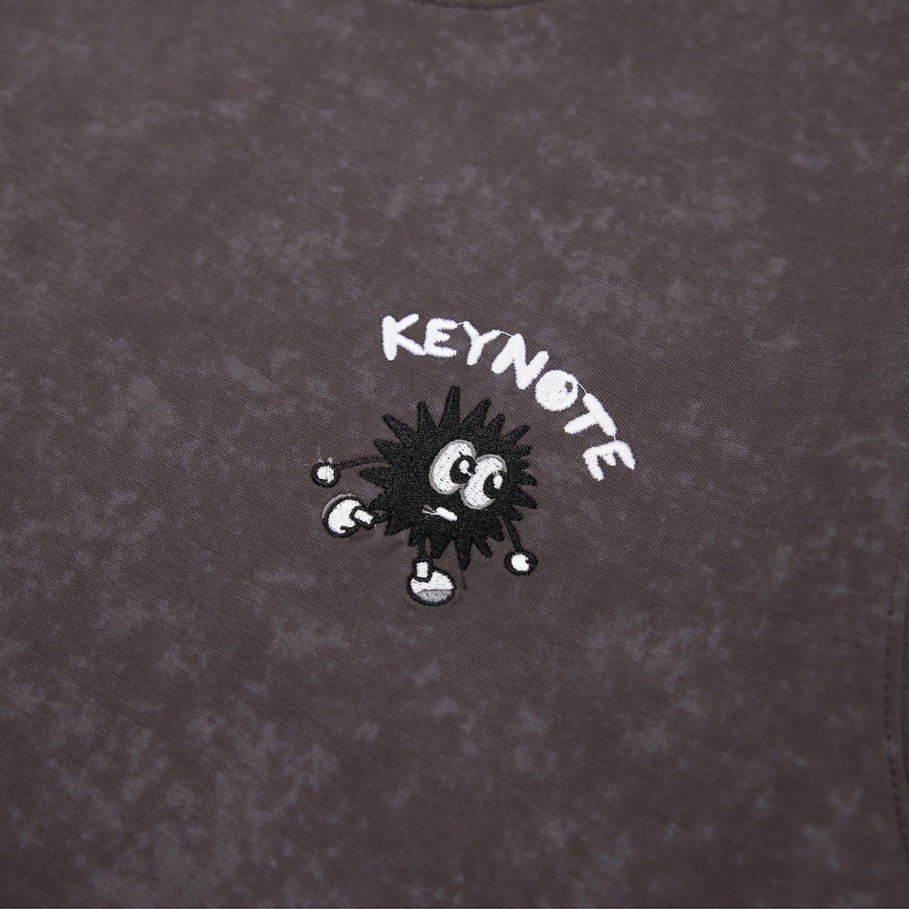 Earth Tide Core Basic Washed Tee Grey