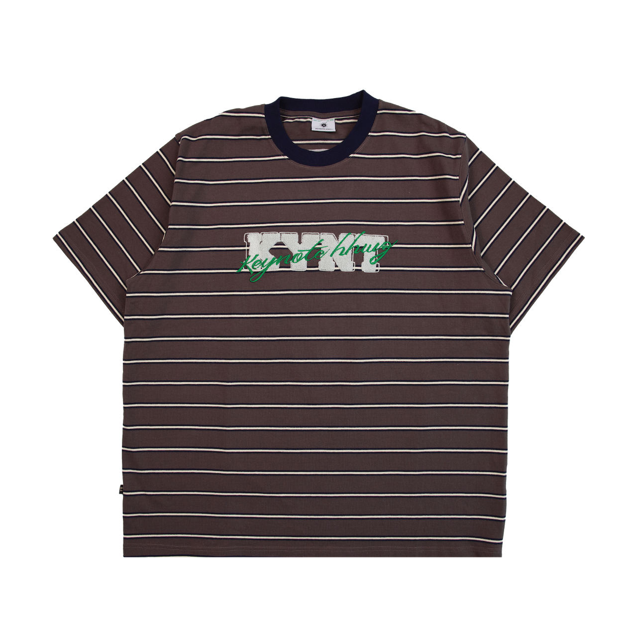 Earth Tide Ripple Tee Brown