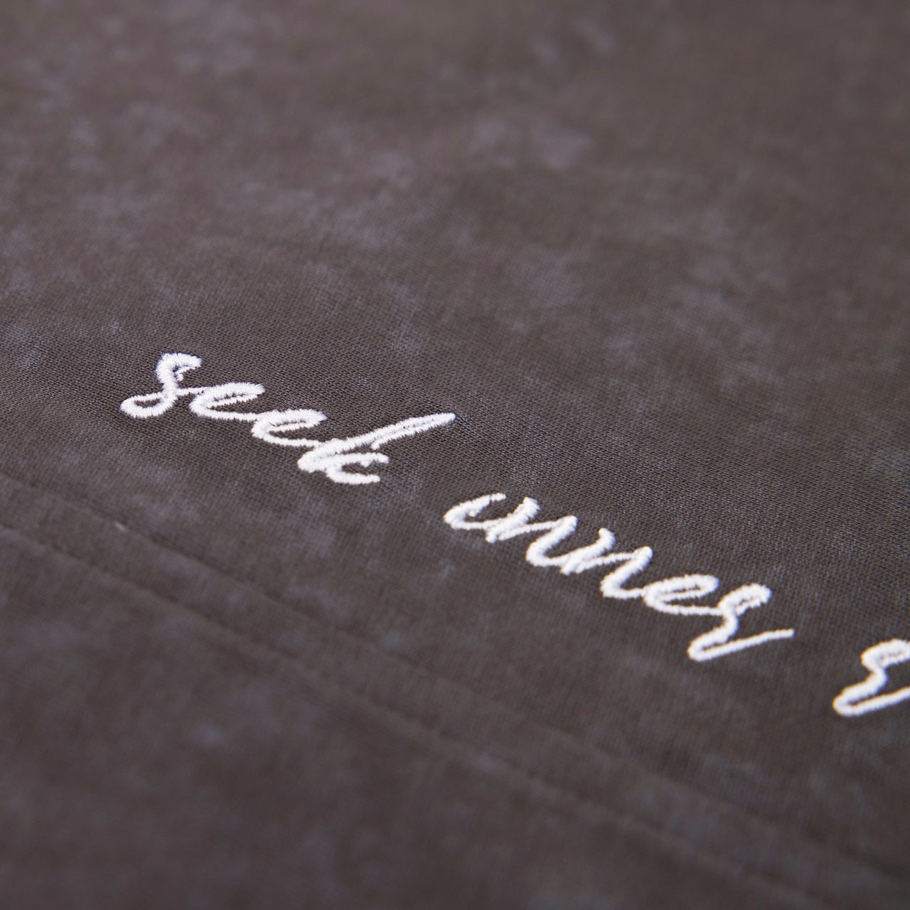 Earth Tide Core Basic Washed Tee Grey