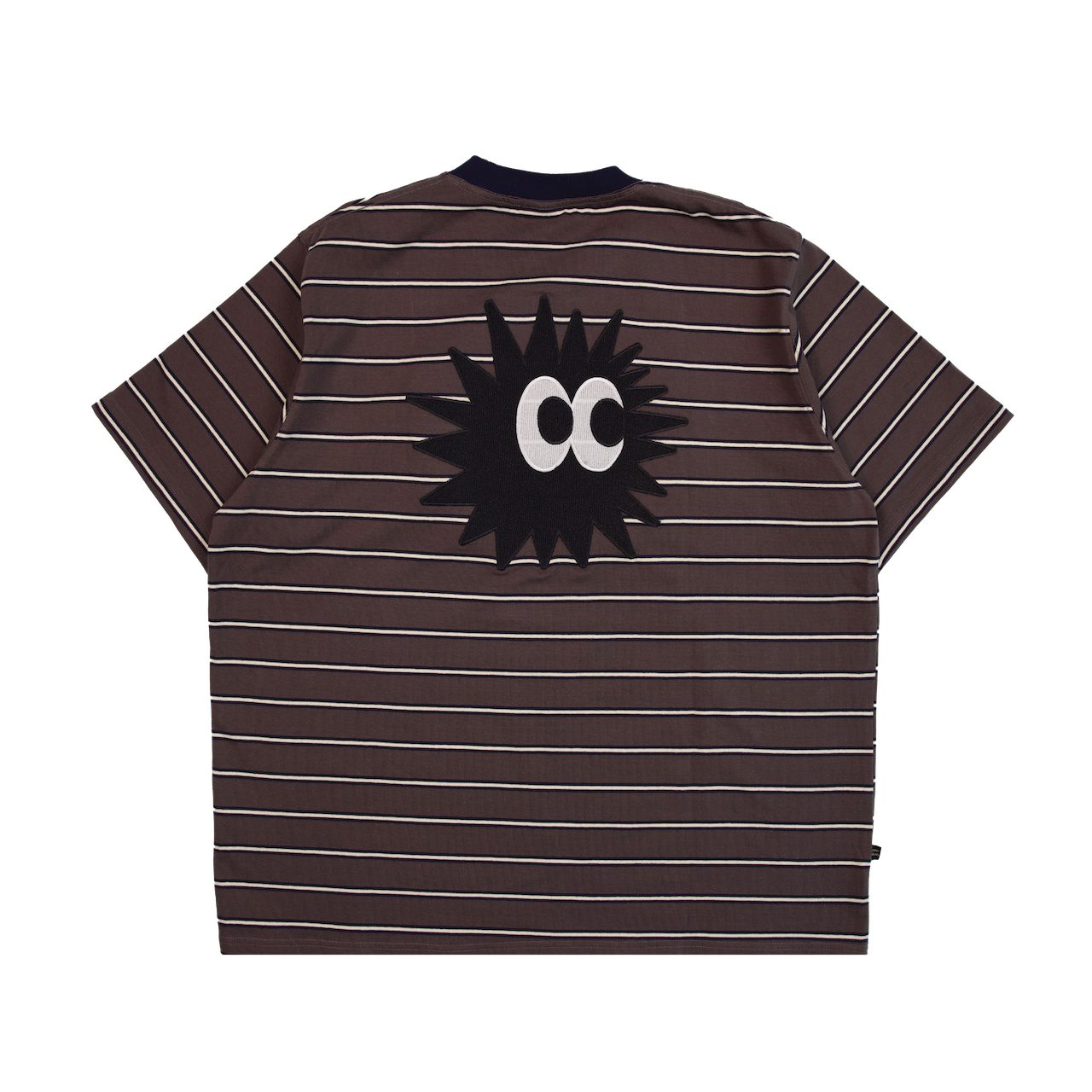 Earth Tide Ripple Tee Brown