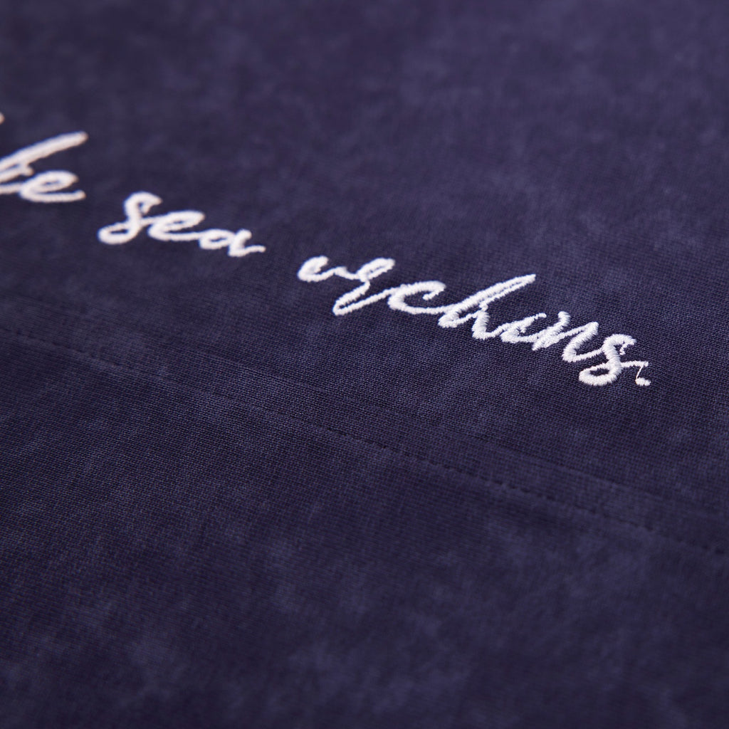 Earth Tide Core Basic Washed Tee Navy