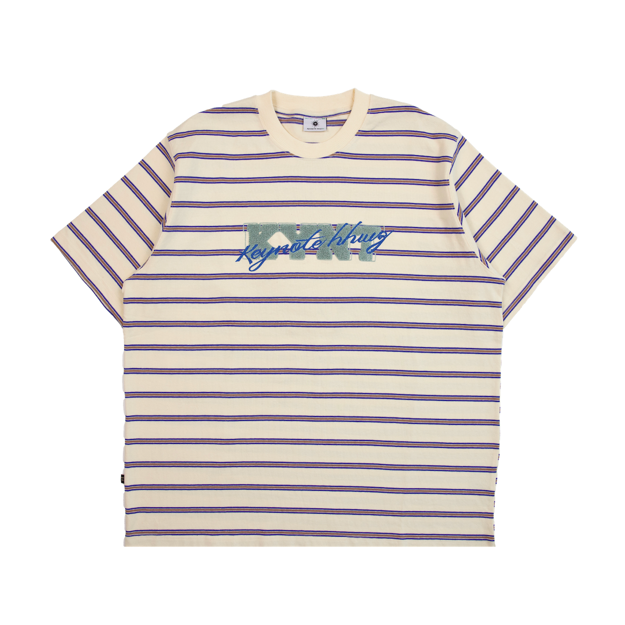 Earth Tide Ripple Tee Cream
