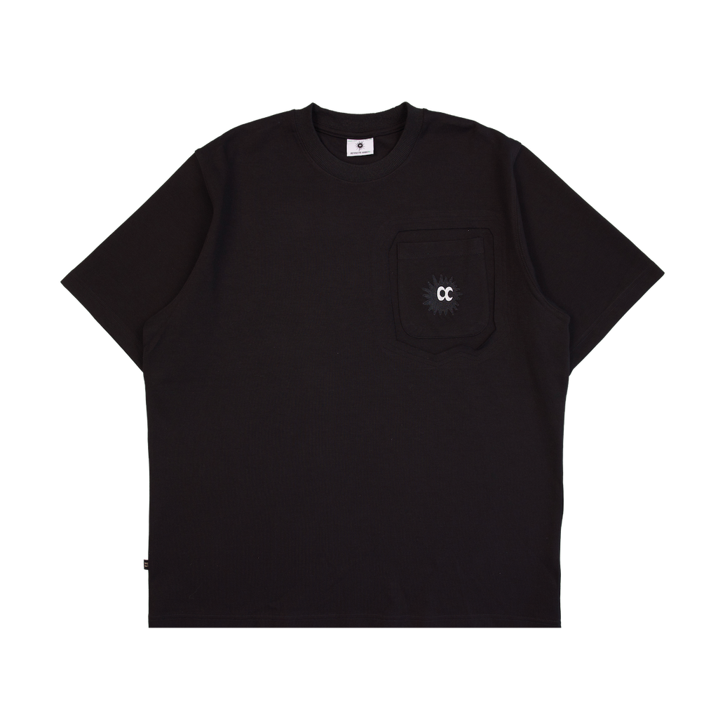 KEYNOTE | Layered Tide Tee Black - SWAGANZ