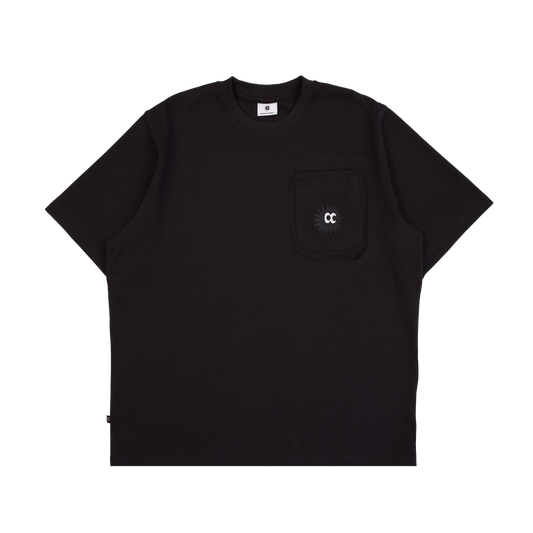 Earth Tide Layered Tide Tee Black