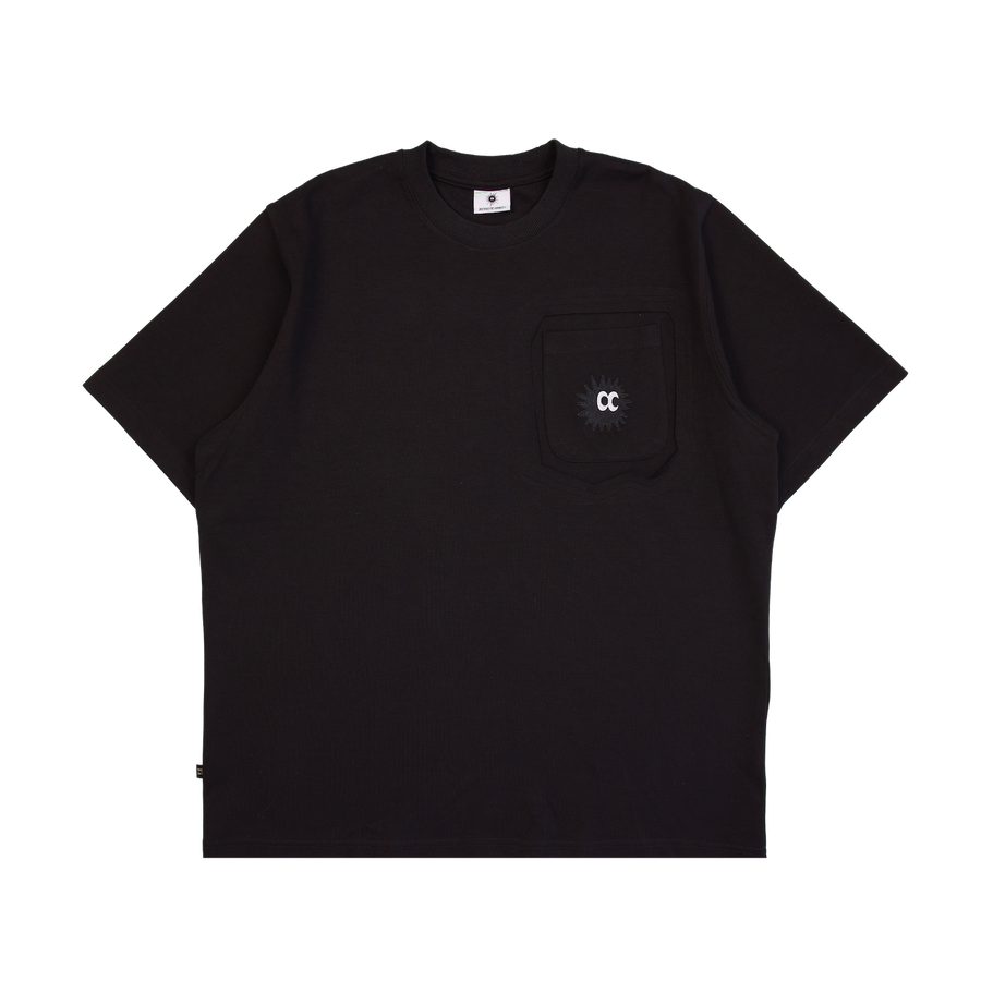 Earth Tide Layered Tide Tee Black