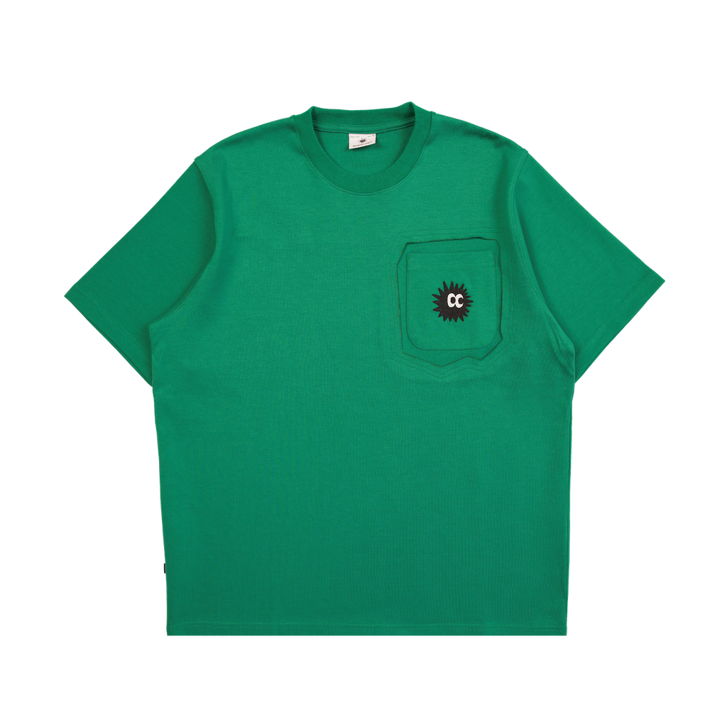 Earth Tide Layered Tide Tee Green