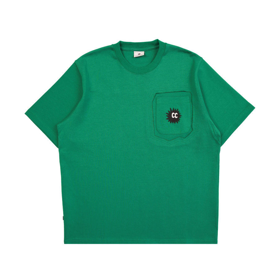 Earth Tide Layered Tide Tee Green
