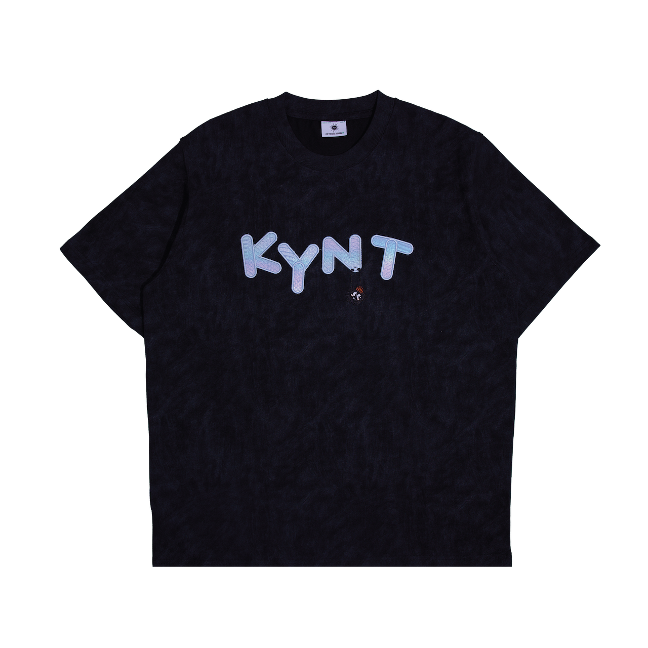 Vintage Lunar Sequin Washed Tee Black