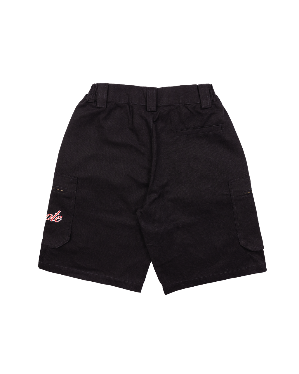 Utility Pocket Denim Short Black