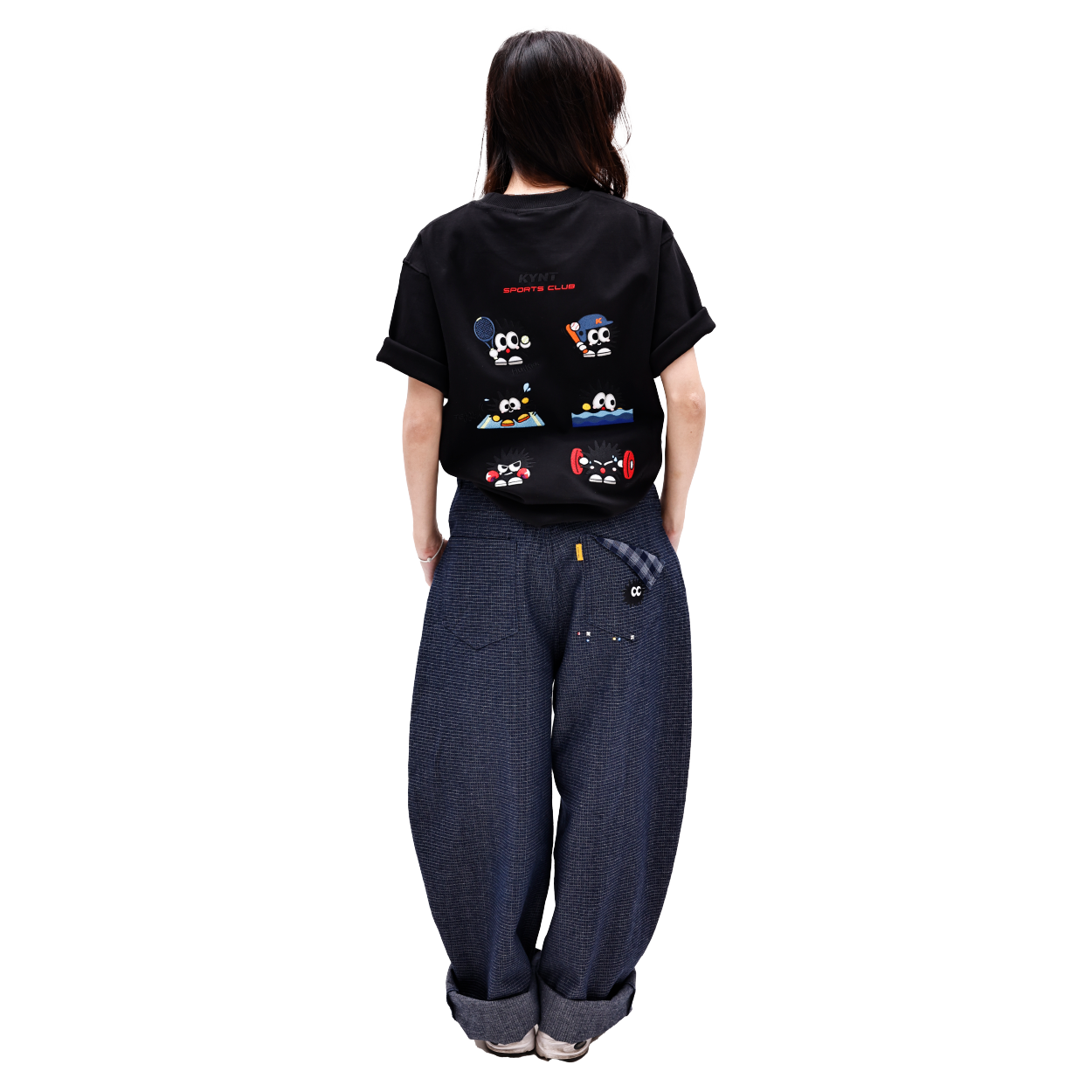 KEYNOTE | Sport Club Embroidery T-Shirt - SWAGANZ