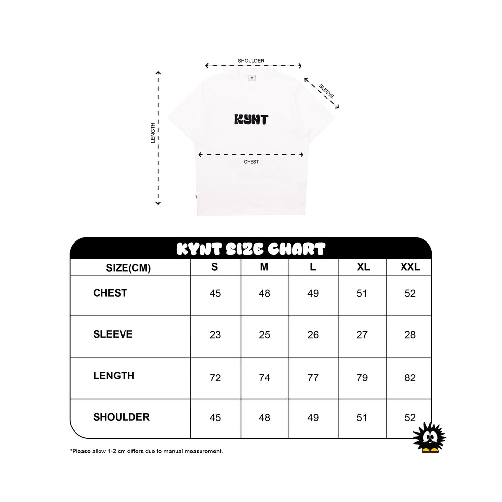 XOXO Tee White [ pre-order estimate 5 OCT 25 ship out ]
