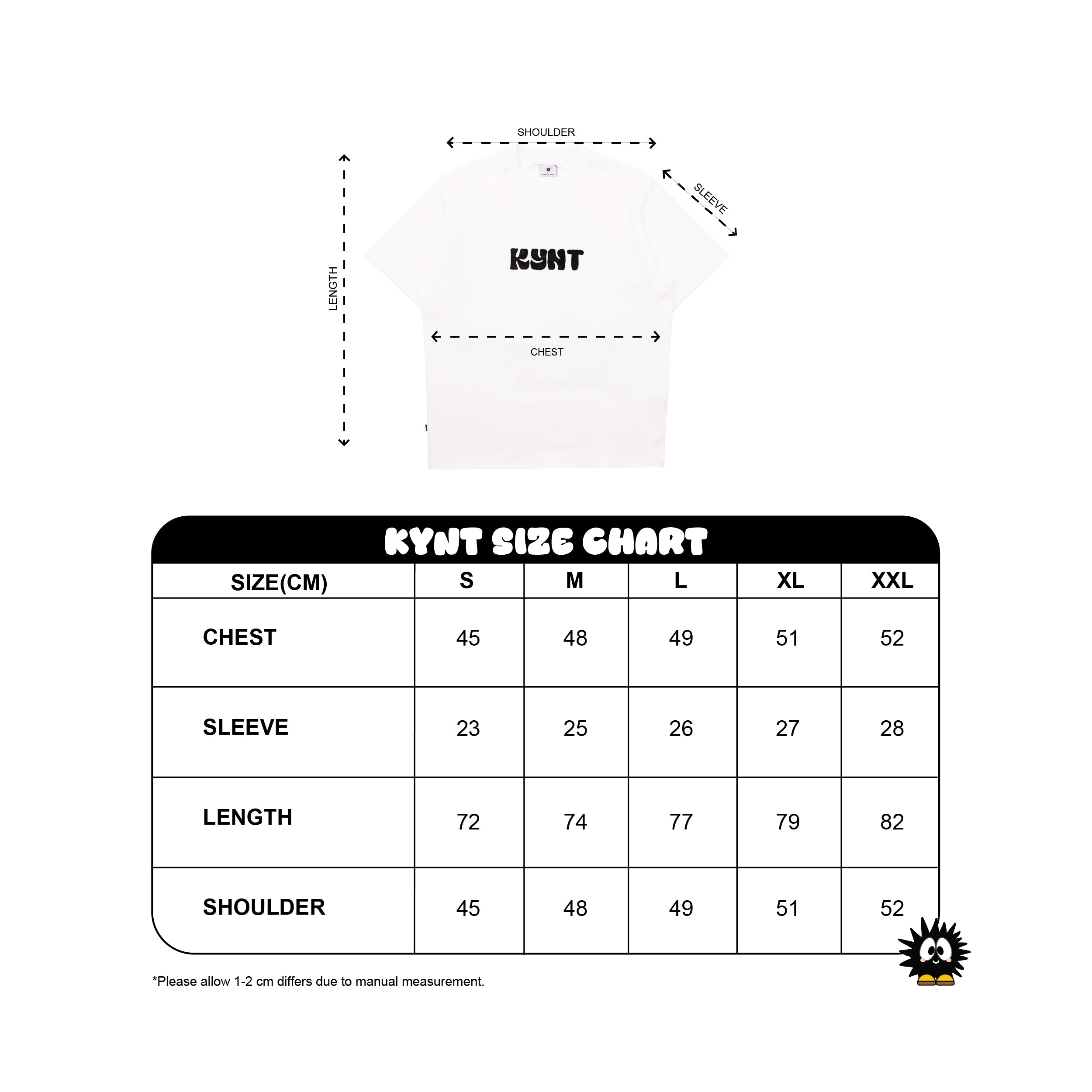 XOXO Tee White [ pre-order estimate 5 OCT 25 ship out ]