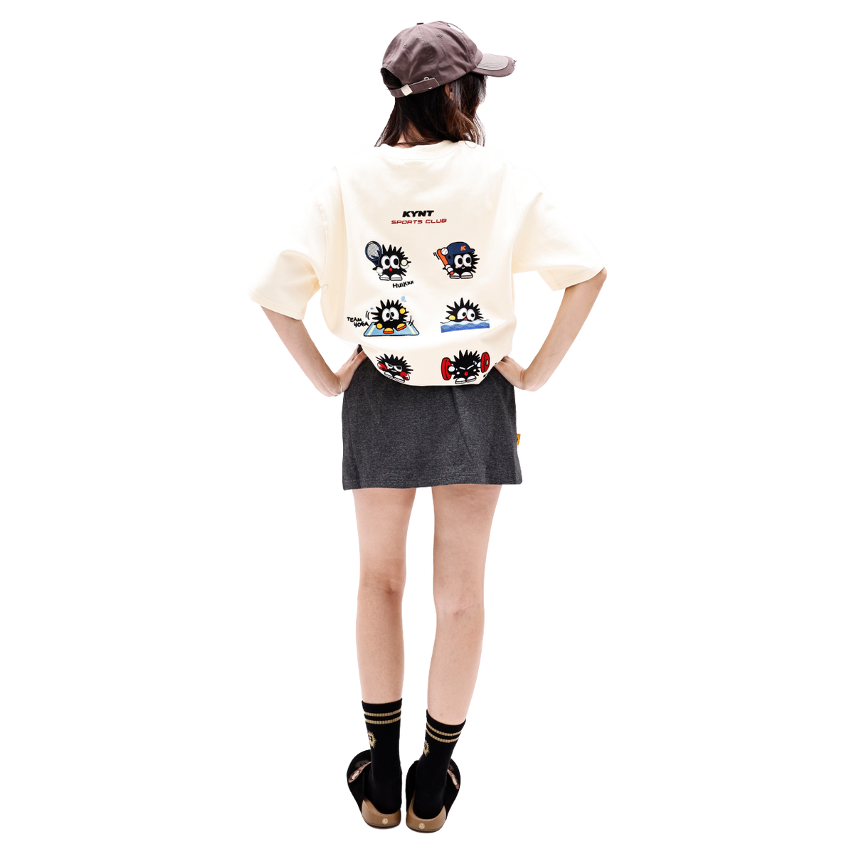 KEYNOTE | Sport Club Embroidery T-Shirt - SWAGANZ