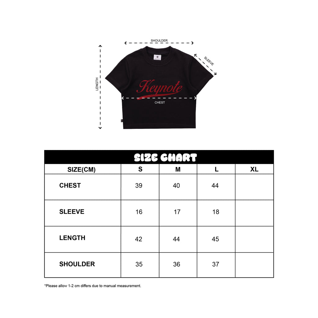 Soda Crop Top Black