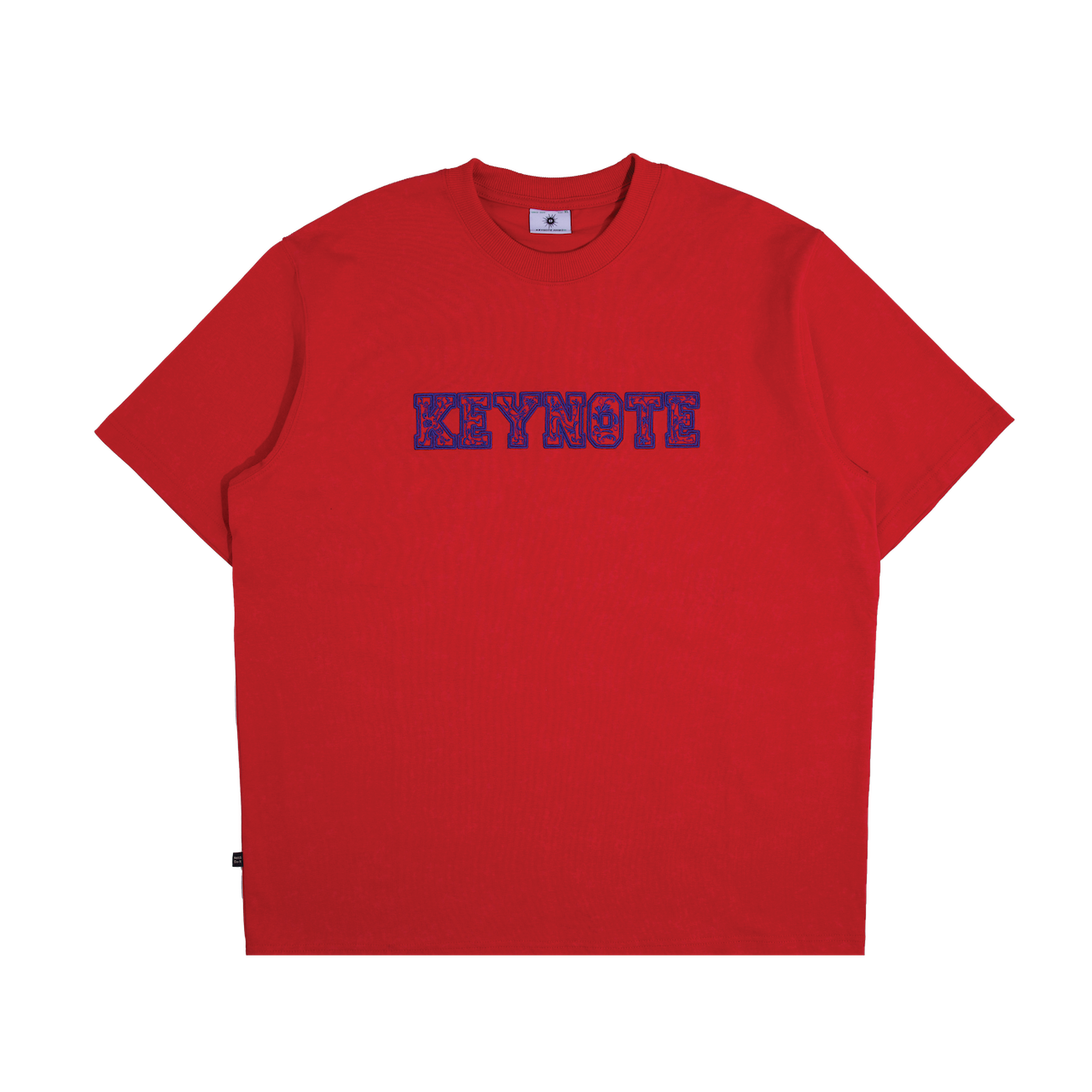 Vintage Lunar Ceramic Blossom Tee Red