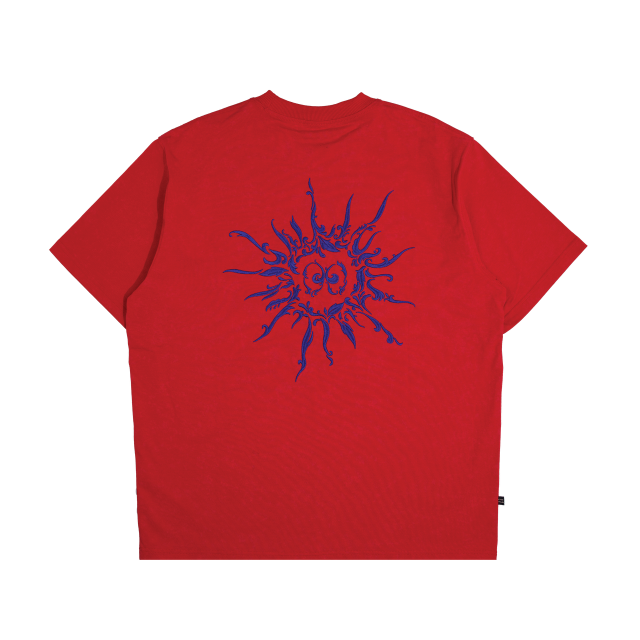 Vintage Lunar Ceramic Blossom Tee Red