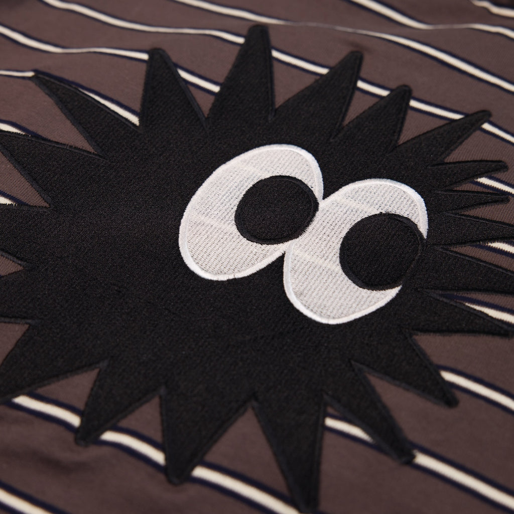 Earth Tide Ripple Tee Brown