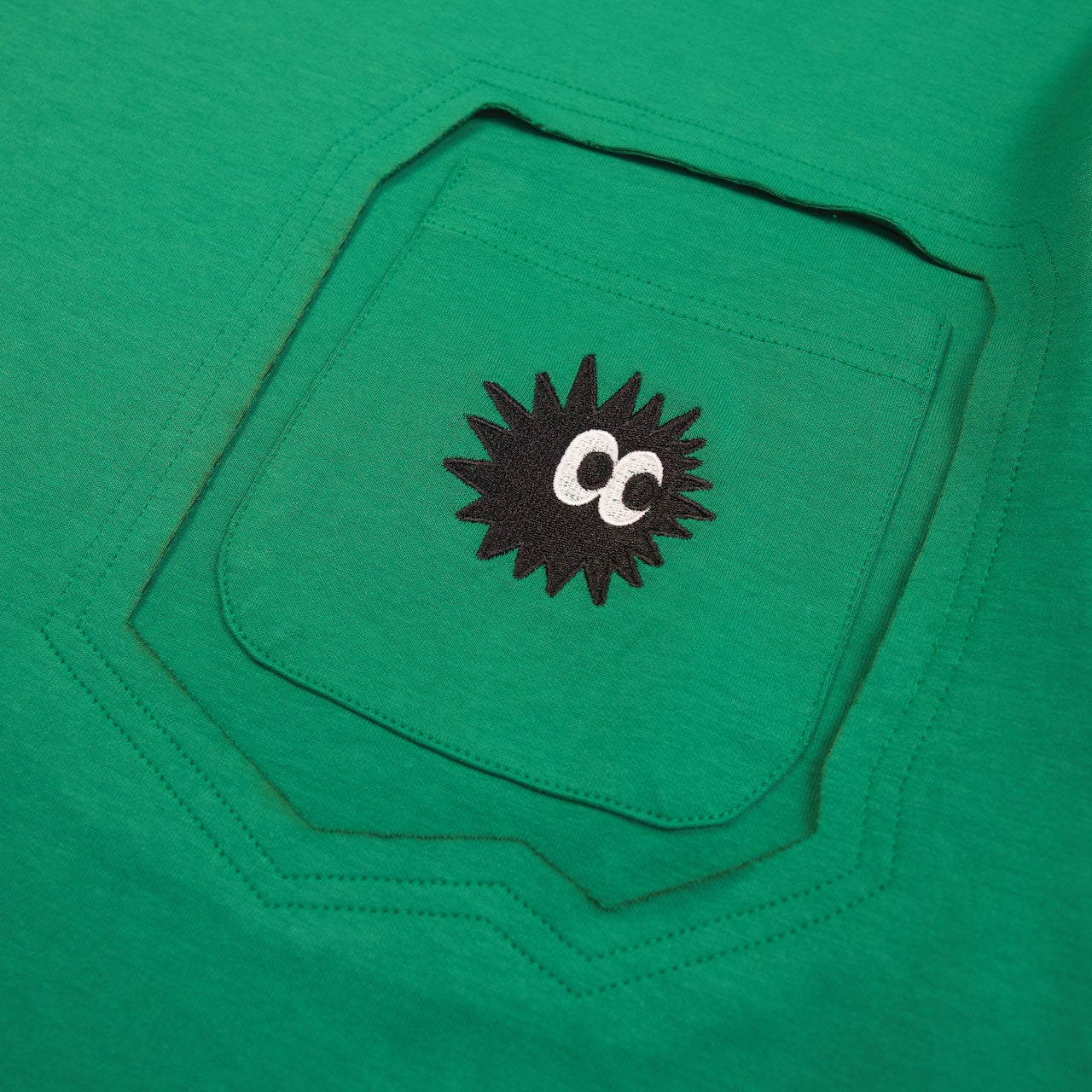 Earth Tide Layered Tide Tee Green