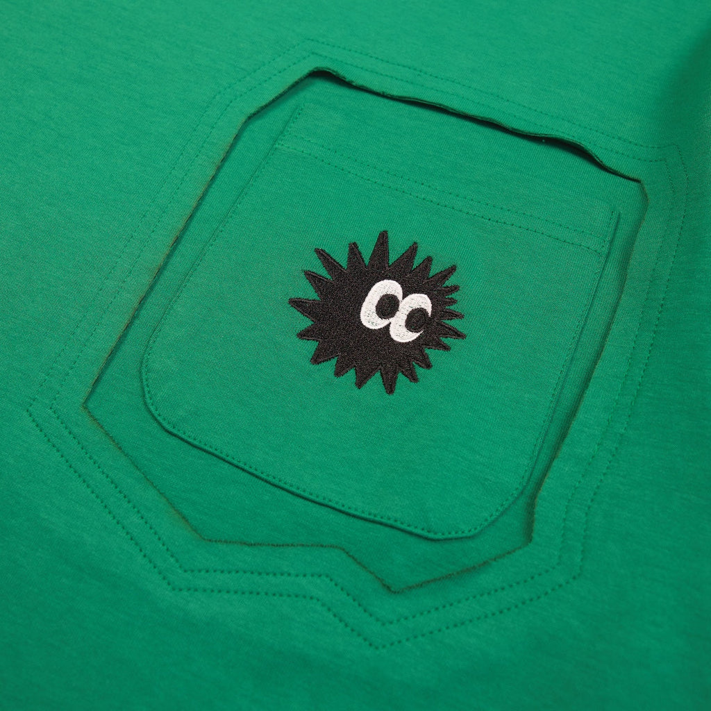 KEYNOTE | Layered Tide Tee Green - SWAGANZ
