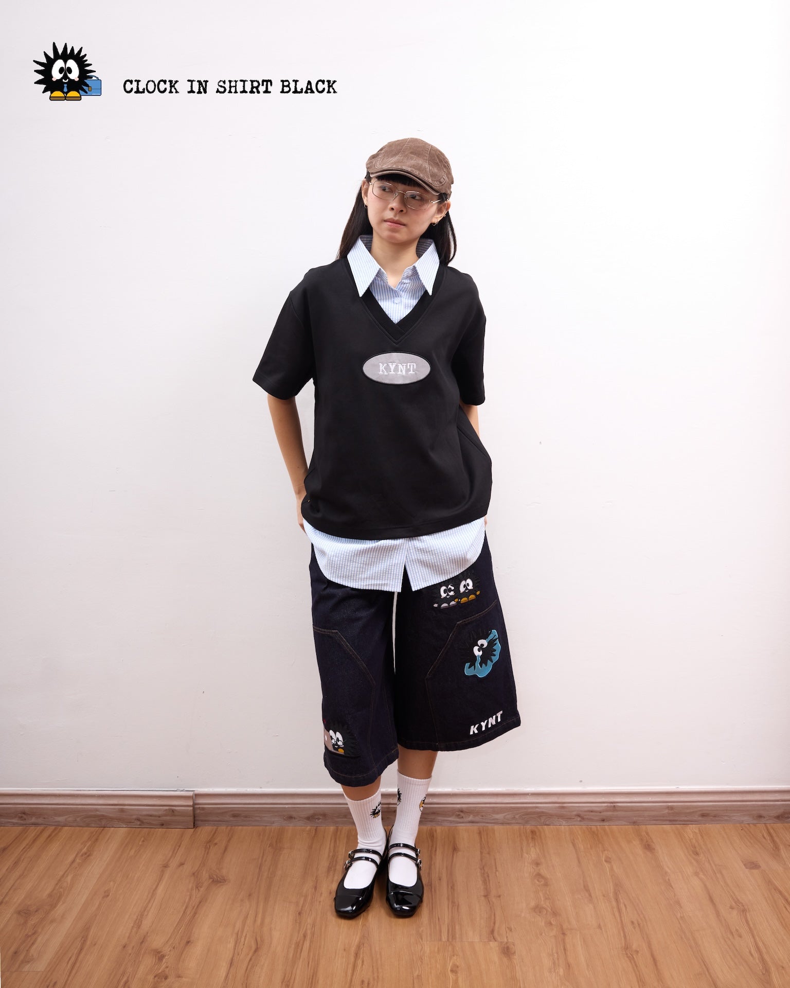 Clock-In Shirt Black