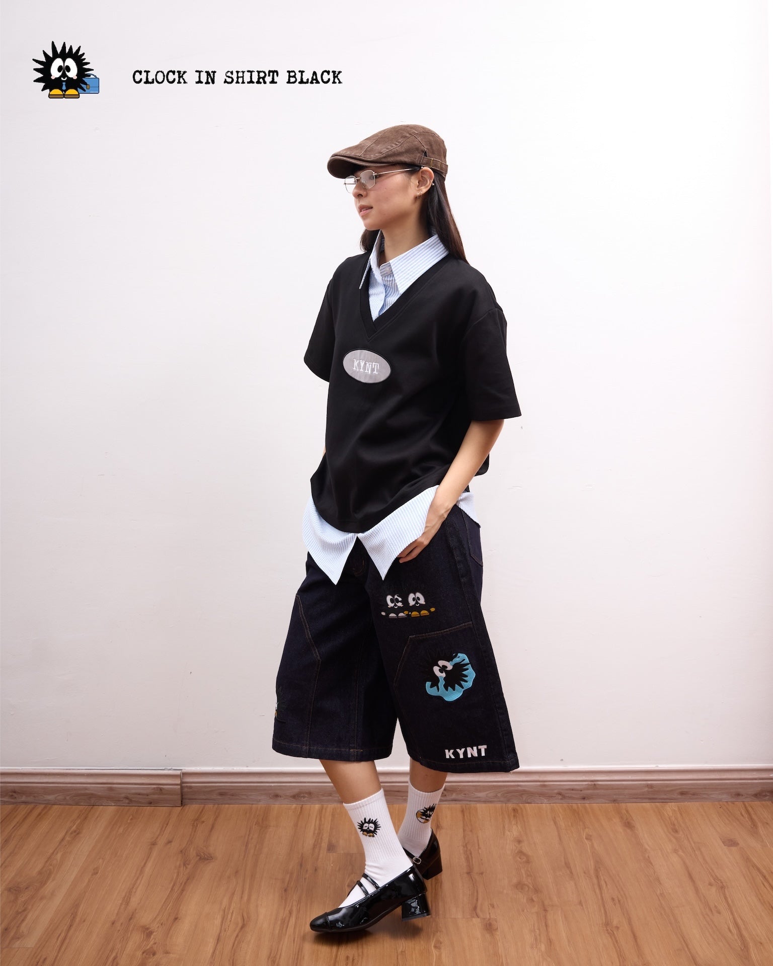 Clock-In Shirt Black