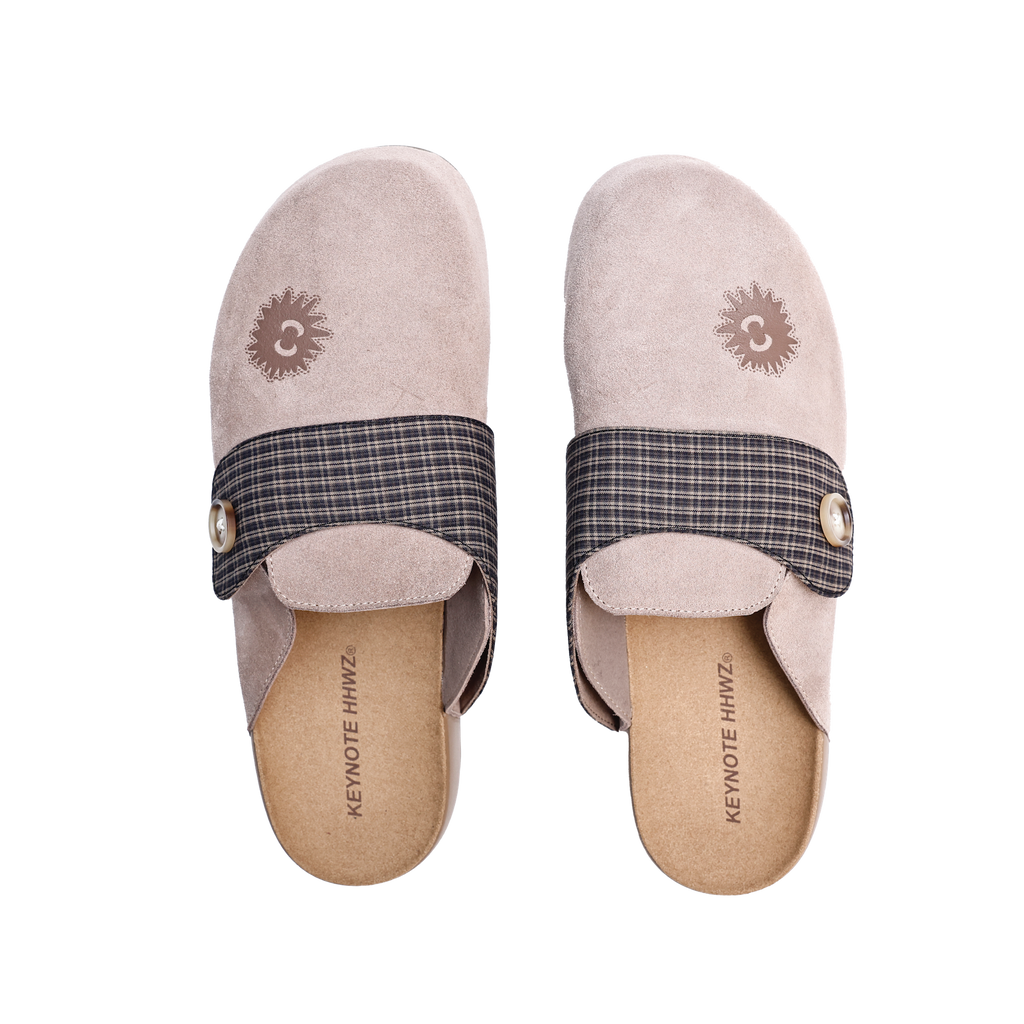 KEYNOTE | Sport Club Suede Leather Sandals - SWAGANZ