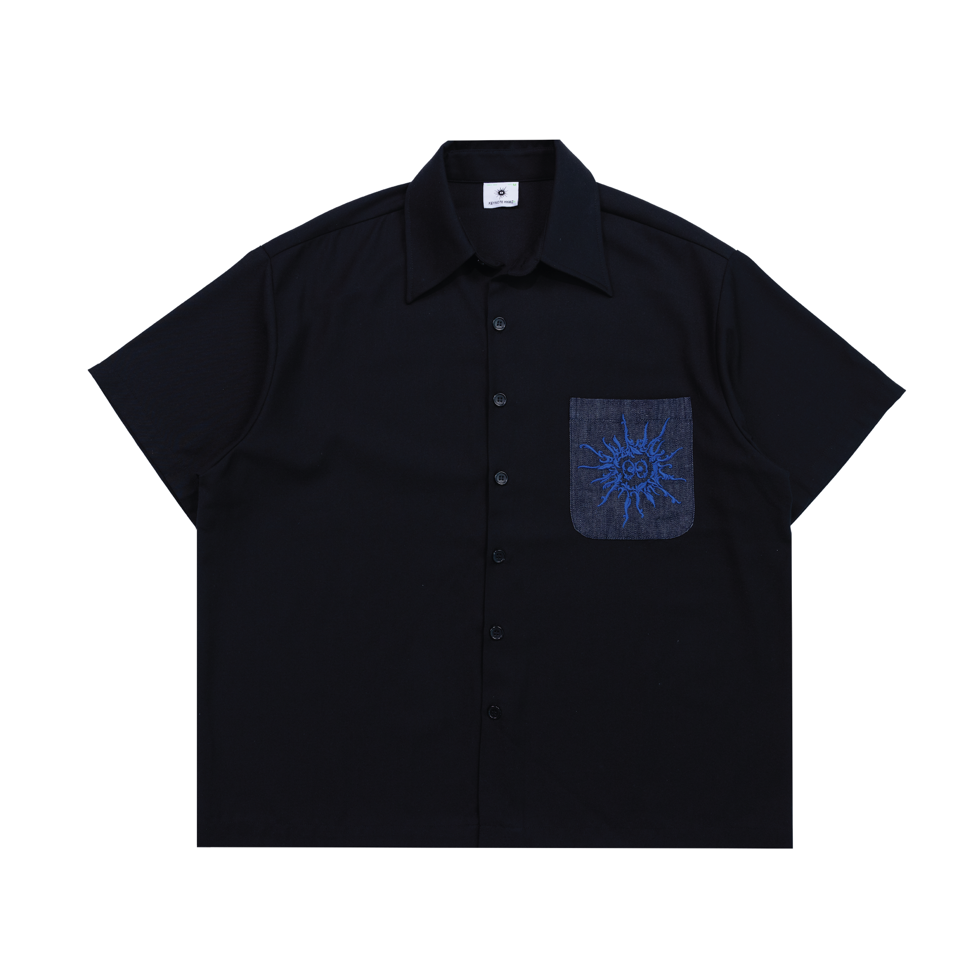 Vintage Lunar Blue Spikes Shirt