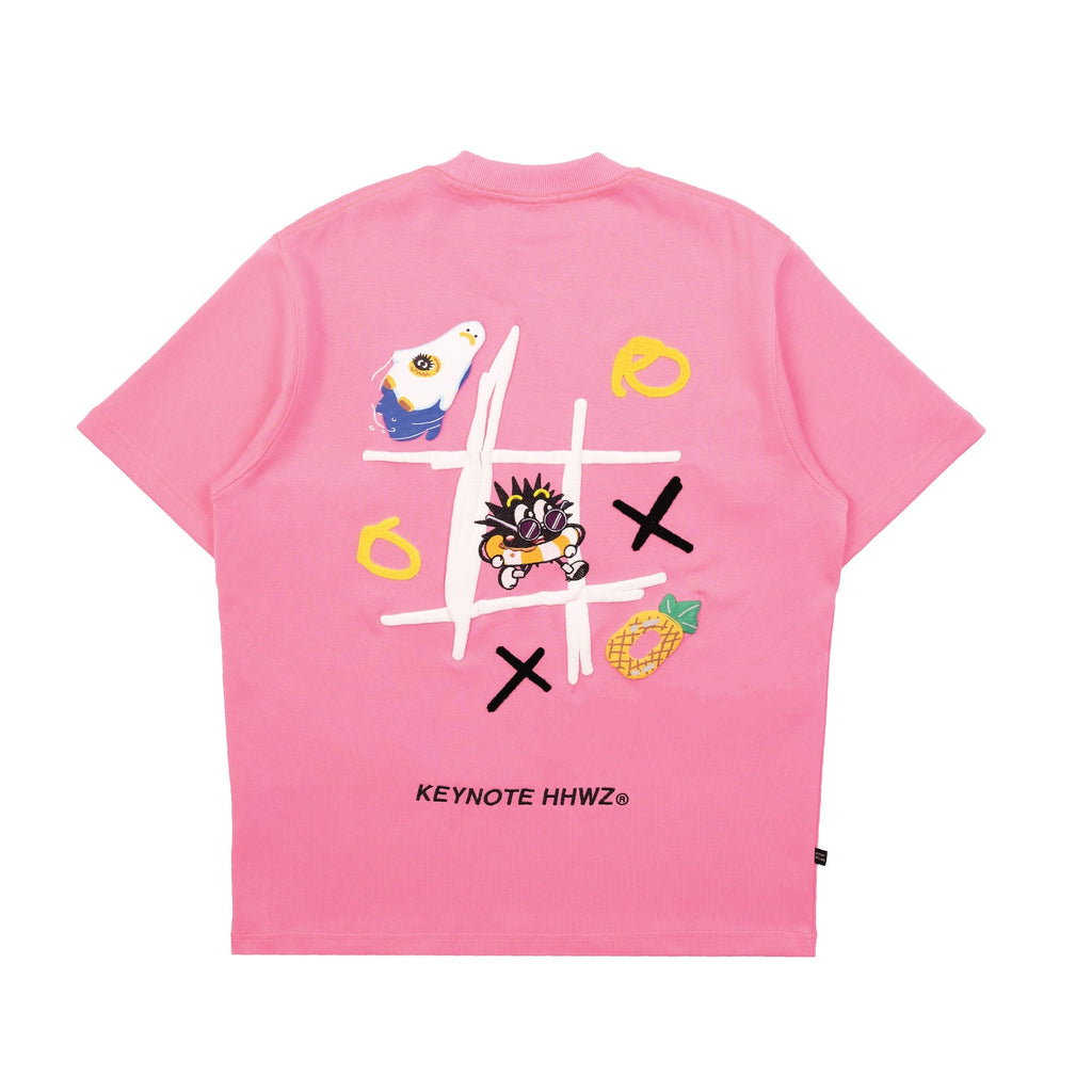 KEYNOTE | XOXO Tee Pink - SWAGANZ