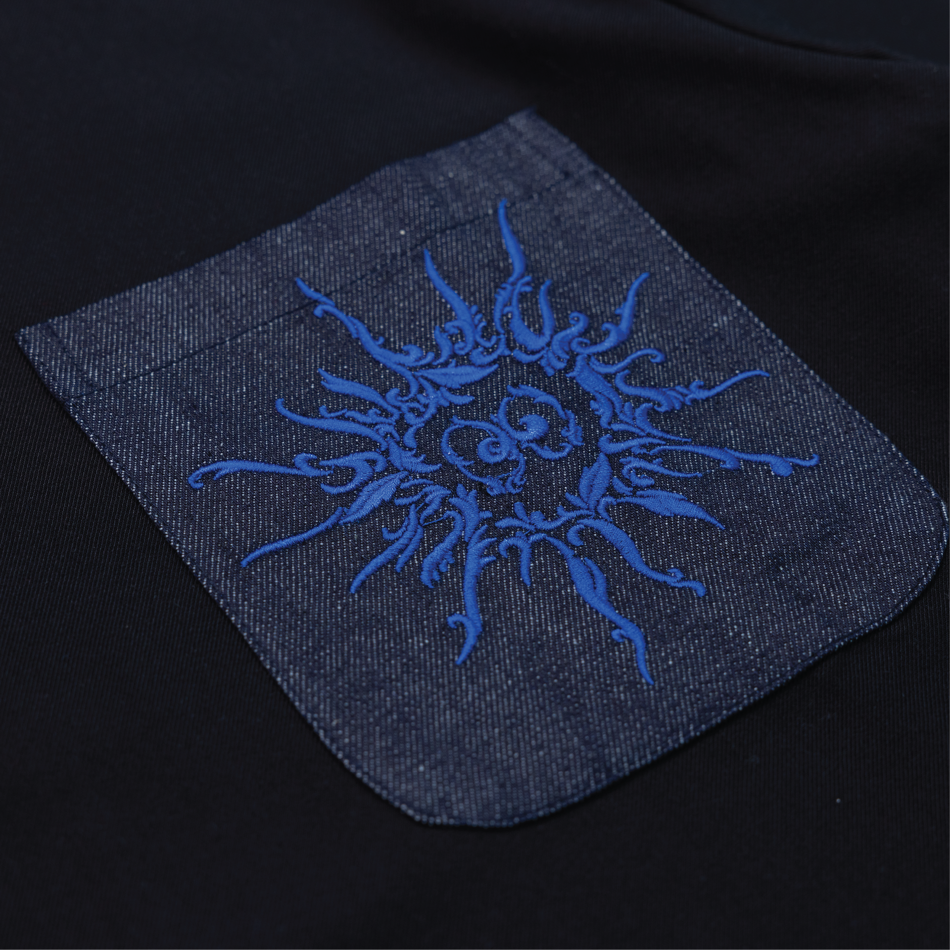Vintage Lunar Blue Spikes Shirt