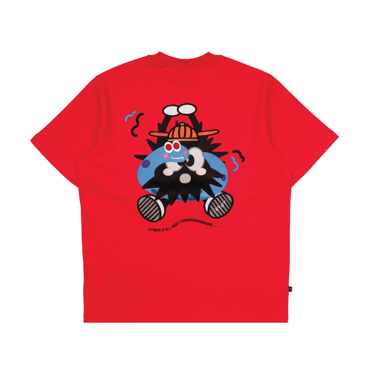Vintage Lunar Hula Urchin Red