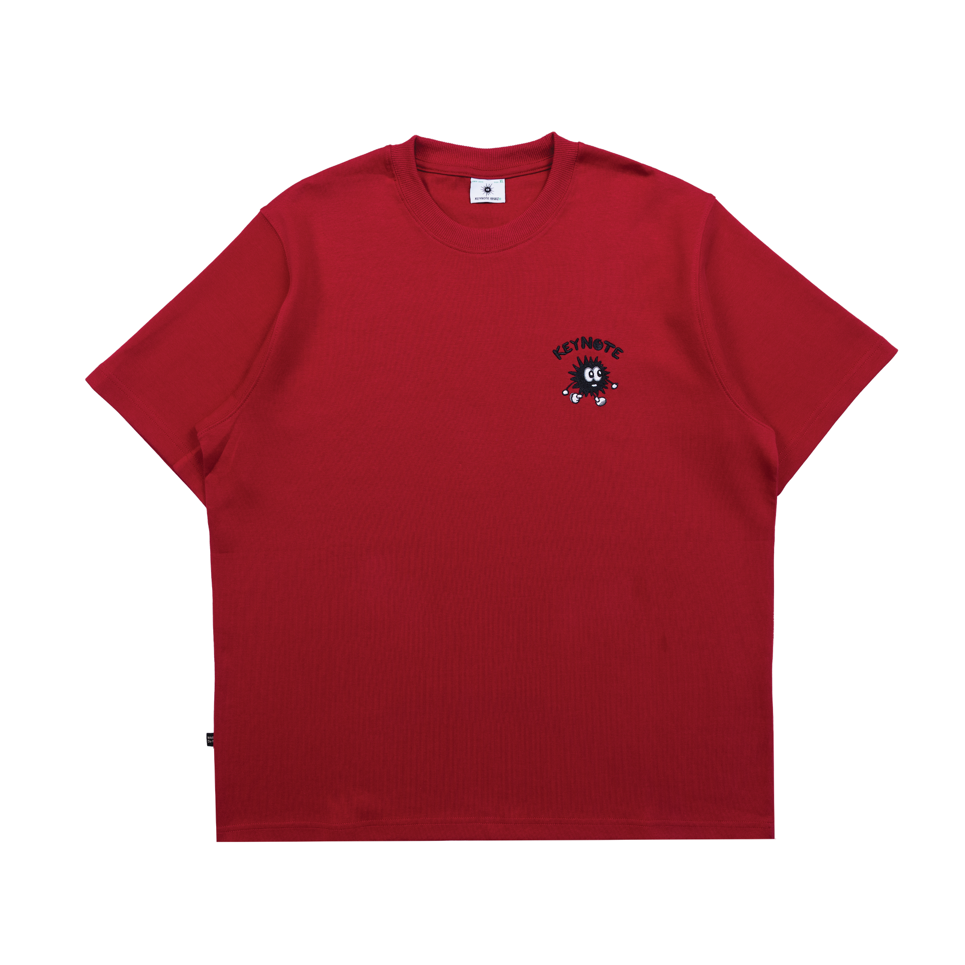 Vintage Lunar Basic Tee Maroon