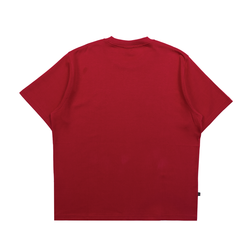 Vintage Lunar Basic Tee Maroon