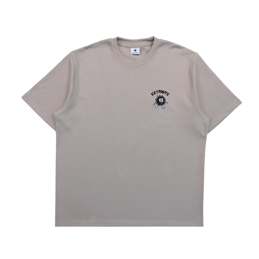 Vintage Lunar Basic Tee Khaki