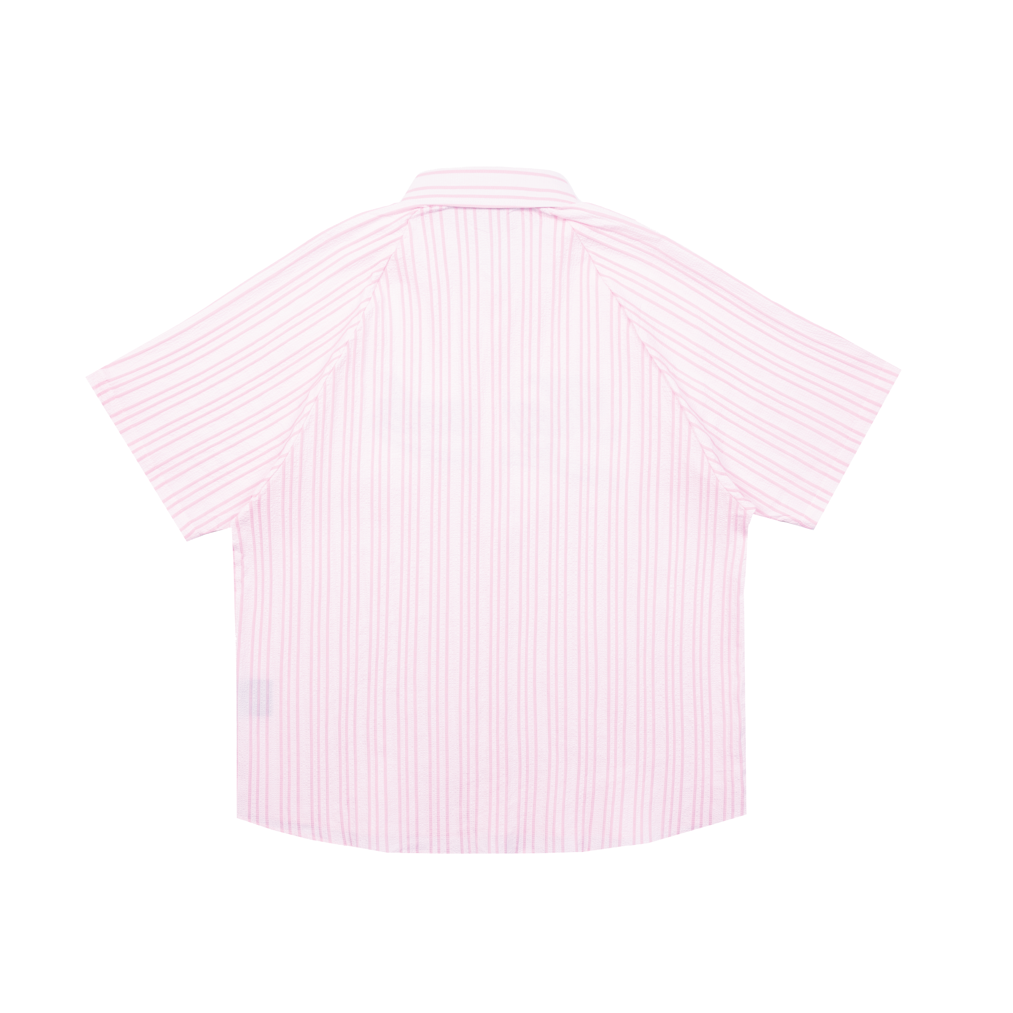 KEYNOTE | Logo Striped Shirt Pink - SWAGANZ