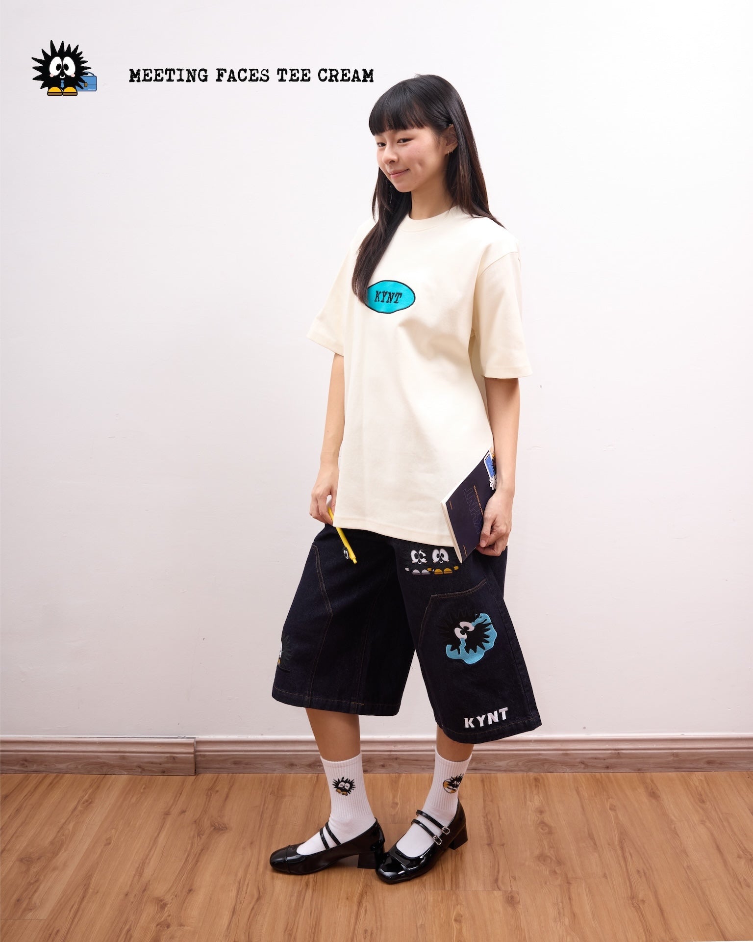 Meeting Faces Tee Cream