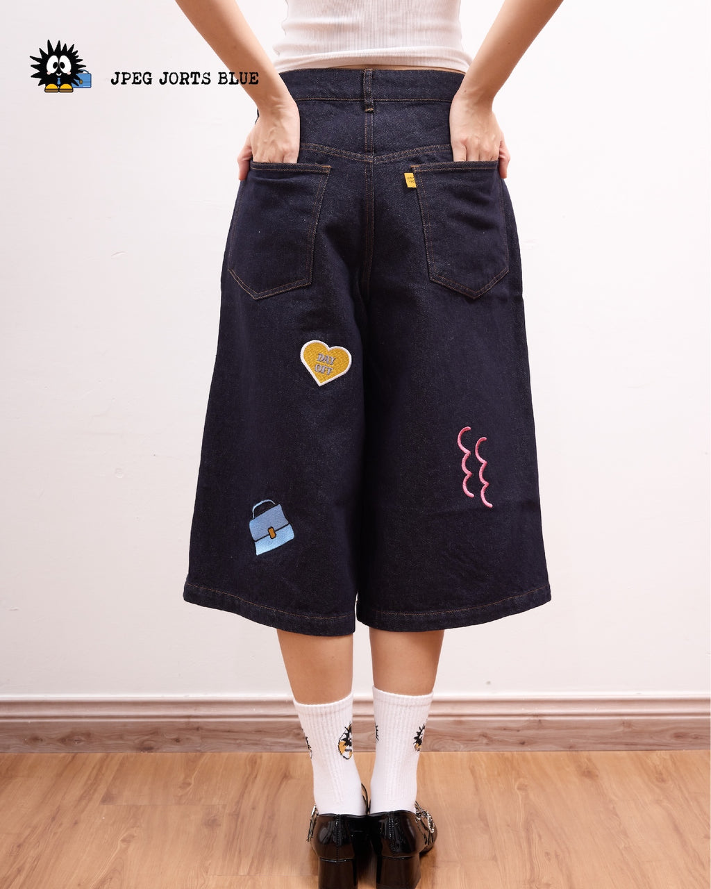 JPEG Jorts Blue