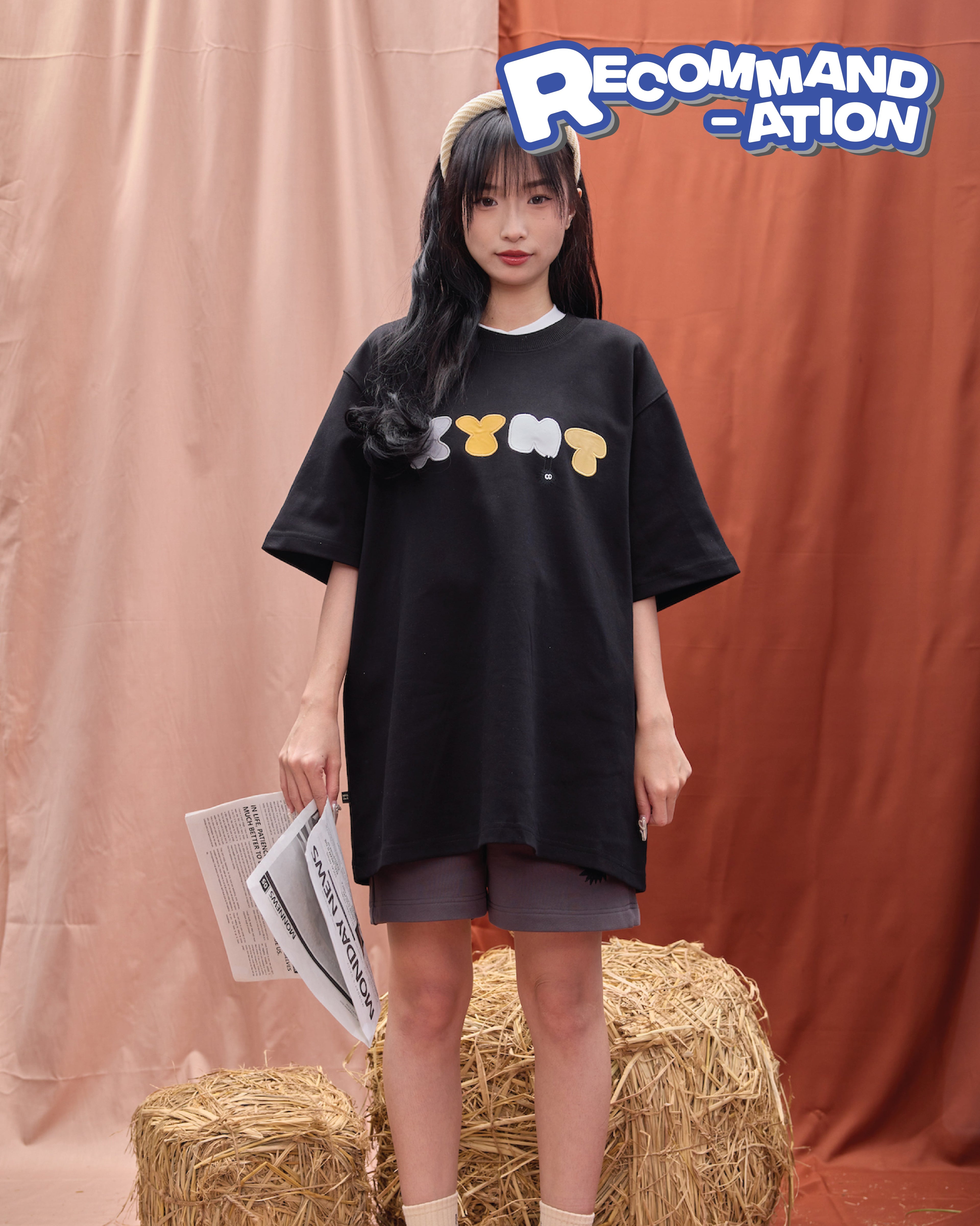 KEYNOTE | Asphalt Tee Black - SWAGANZ