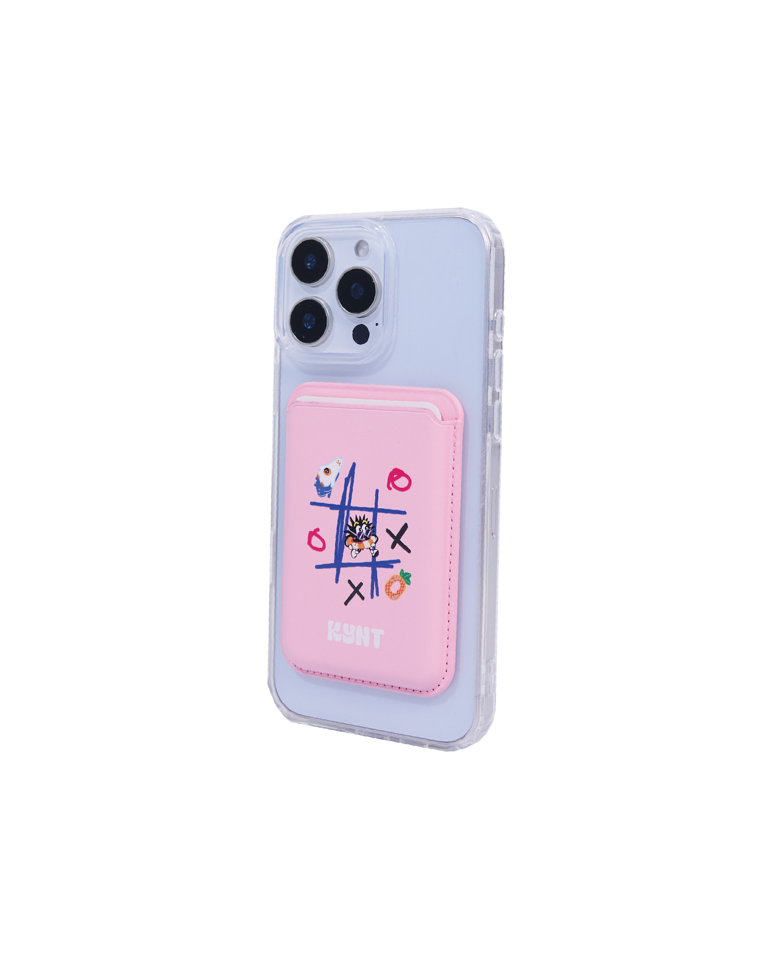 Sunshine Game On Snap-On Wallet Pink