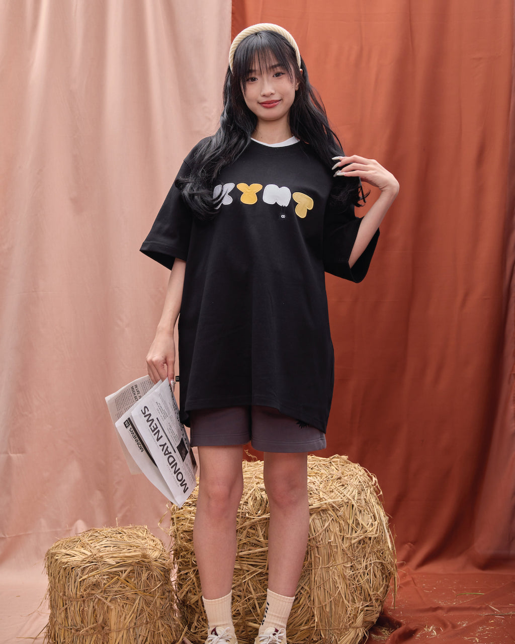 KEYNOTE | Asphalt Tee Black - SWAGANZ