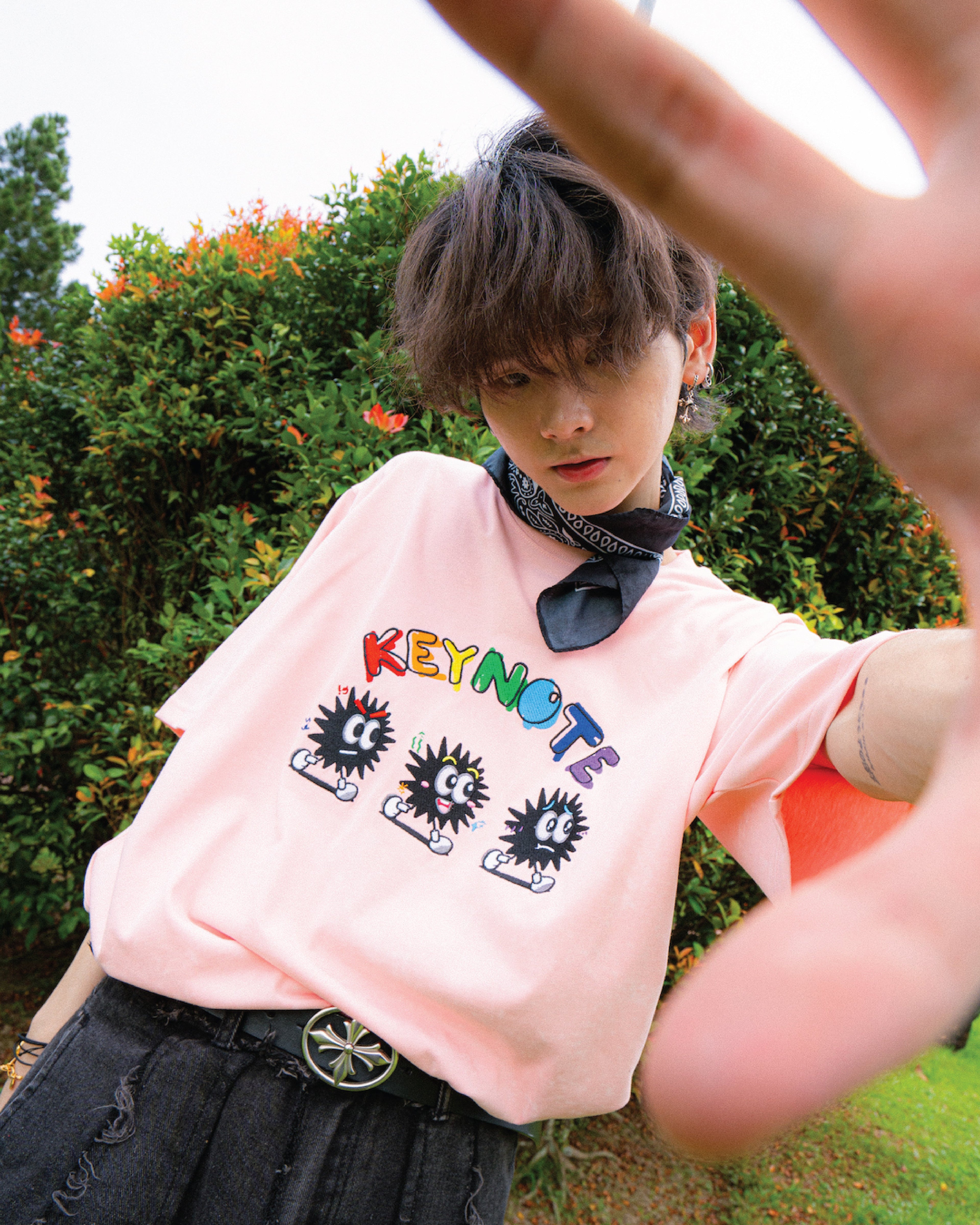 KEYNOTE | Emocean Tee Pink - SWAGANZ