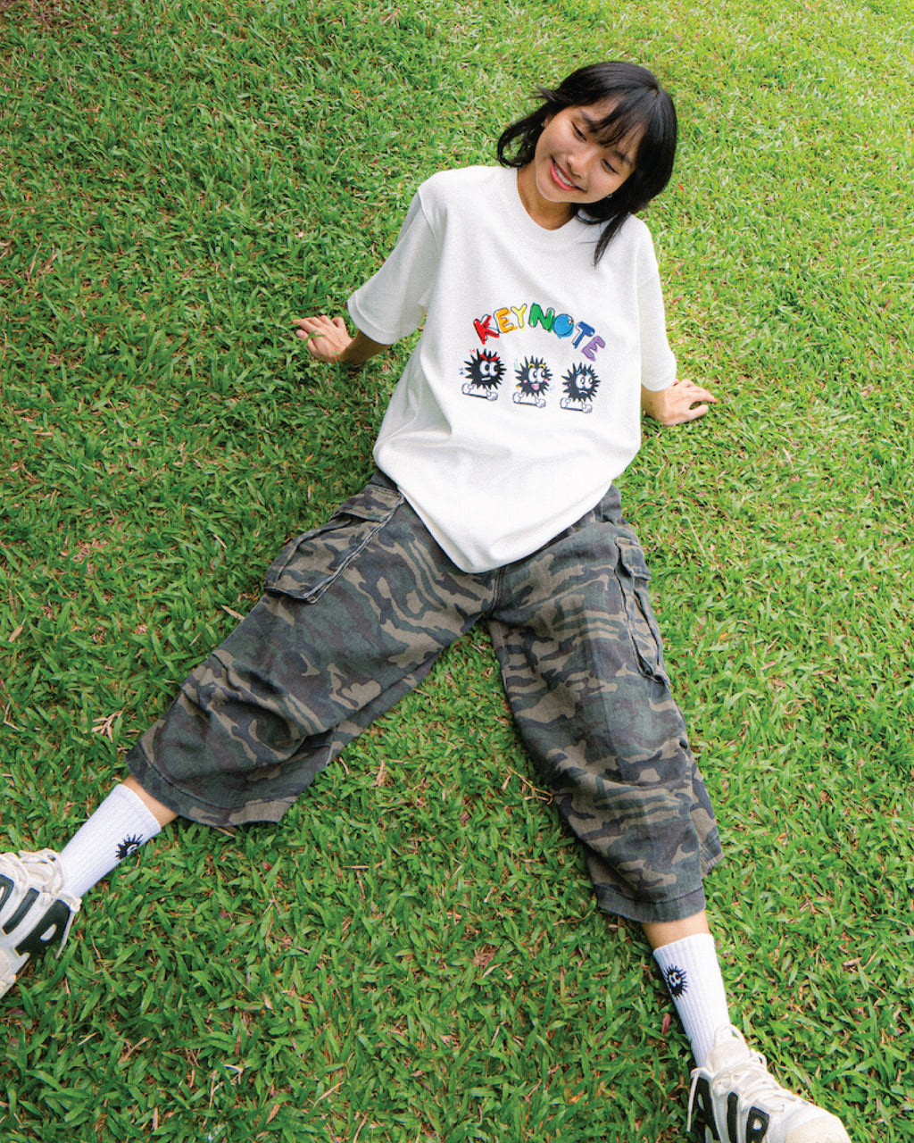KEYNOTE | Emocean Tee White - SWAGANZ