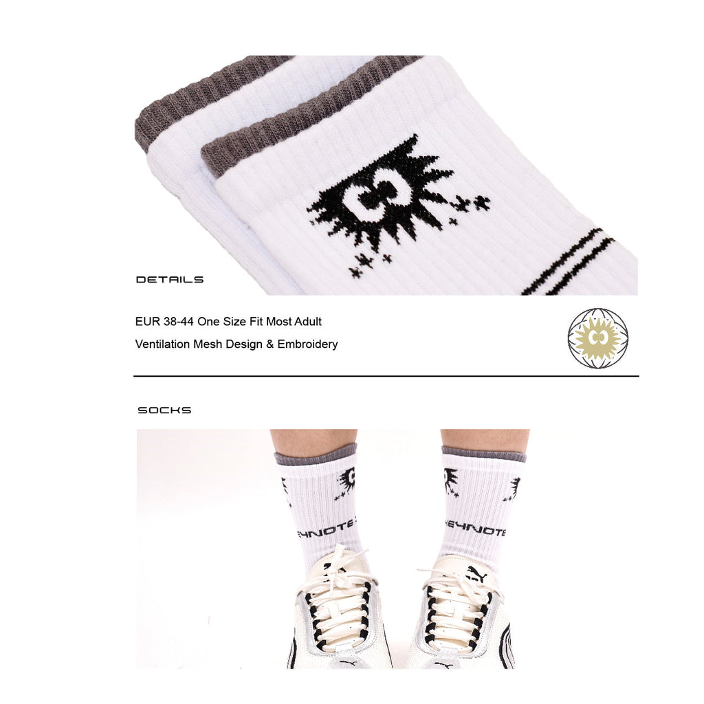 KEYNOTE | Sport Club Duo-Layer Socks - SWAGANZ