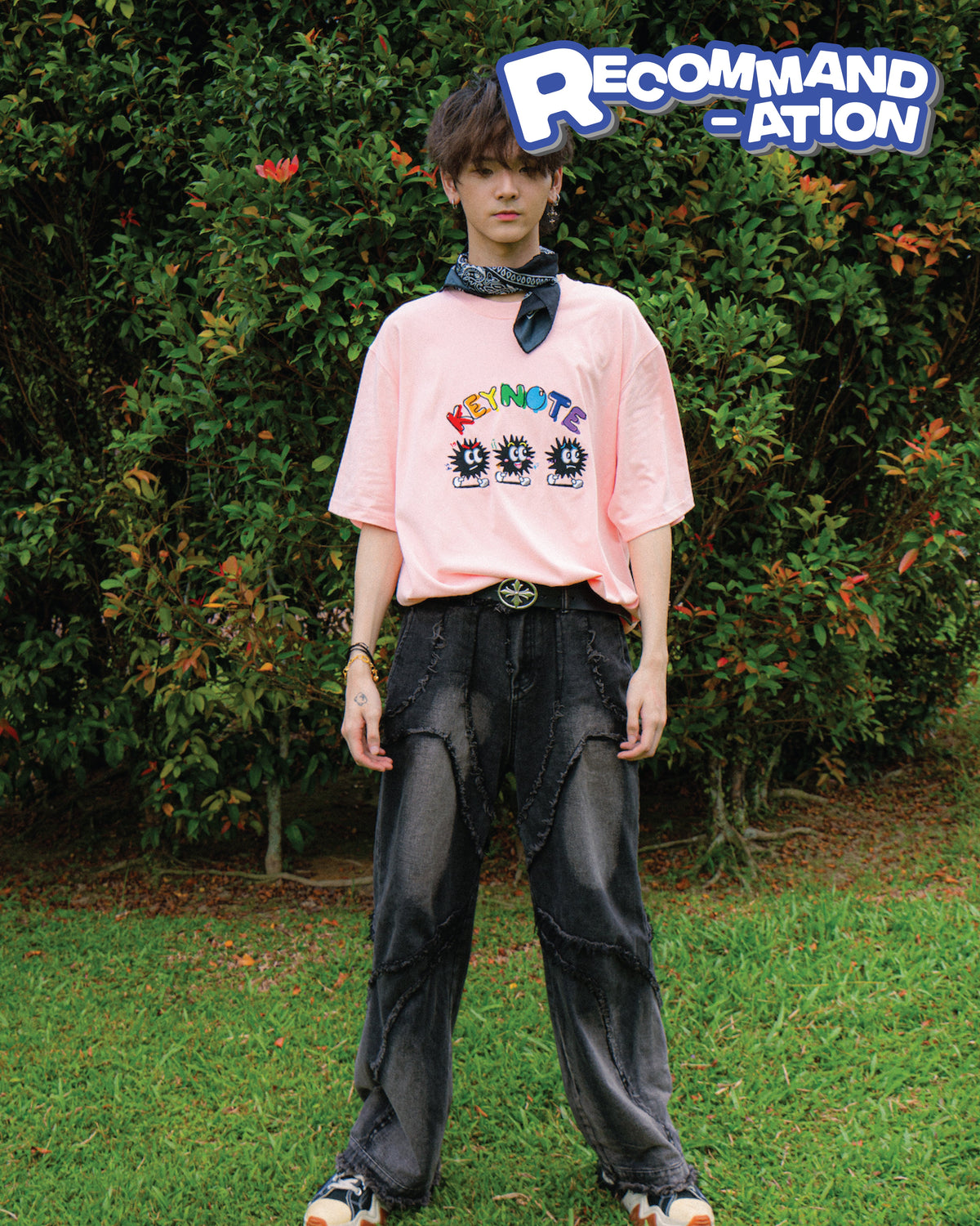 KEYNOTE | Emocean Tee Pink - SWAGANZ
