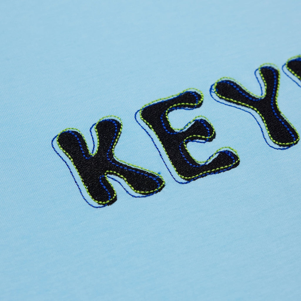 KEYNOTE | Love Stitches Tee Baby Blue - SWAGANZ